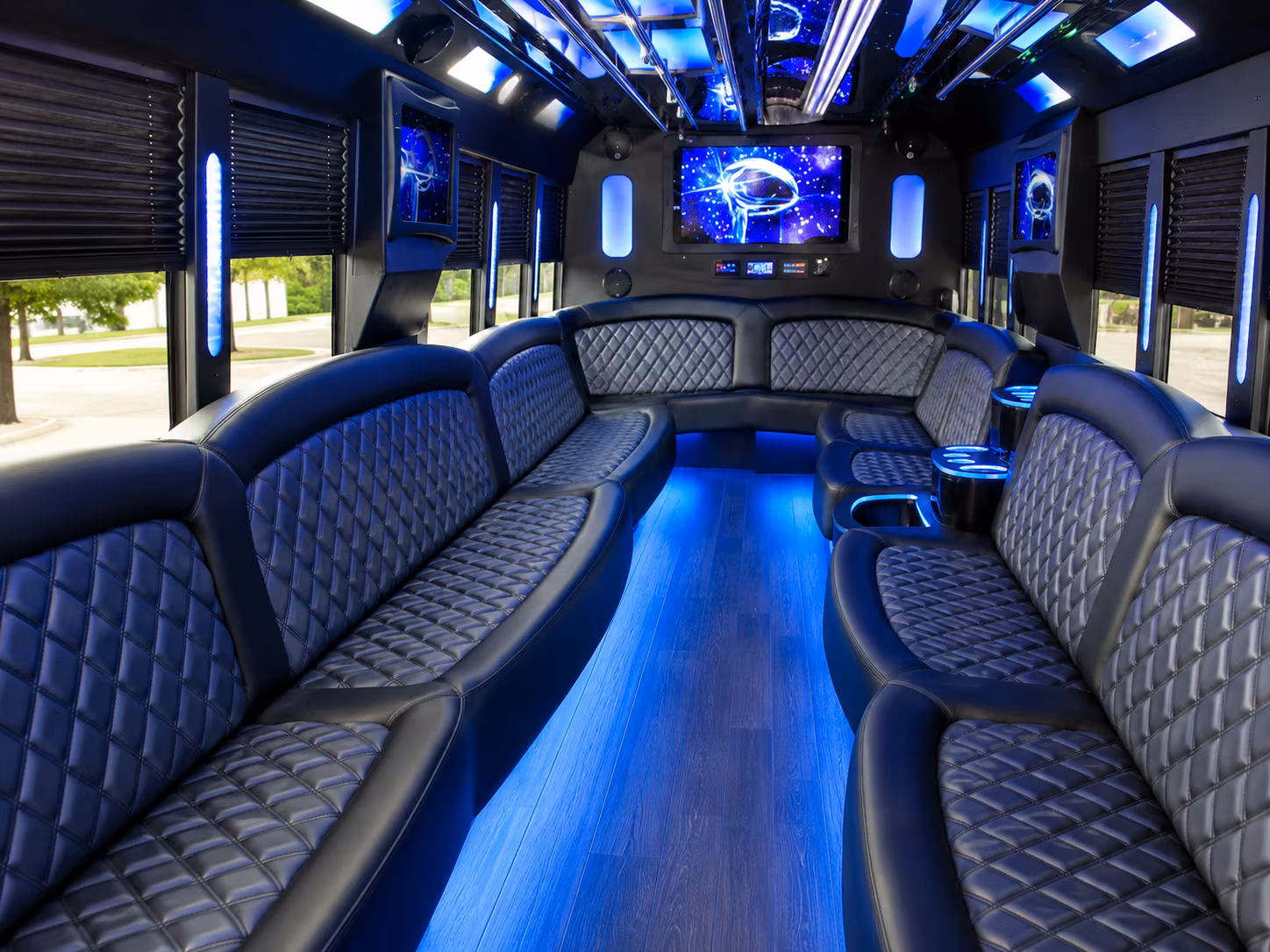 wedding party bus rental